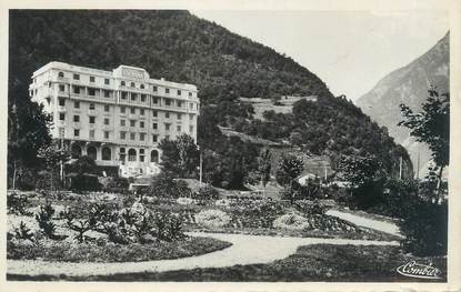 CPSM FRANCE 73 "La Léchère Les Bains, le parc et l'hôtel Radiana"