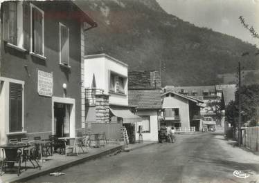 CPSM FRANCE 73 "La Léchère Les Bains, centre commercial de la station thermale"