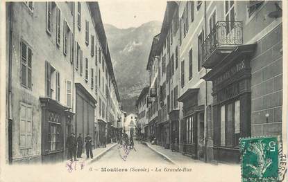 CPA FRANCE 73 "Moutiers, la grande rue"