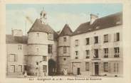 77 Seine Et Marne / CPA FRANCE 77 "Tournan, place Edmond de Rotschild"