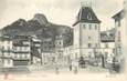 CPA FRANCE 73 "Moutiers, la place, vieux pont"