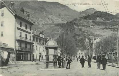 CPA FRANCE 73 "Moutiers Salins, avenue de la gare"