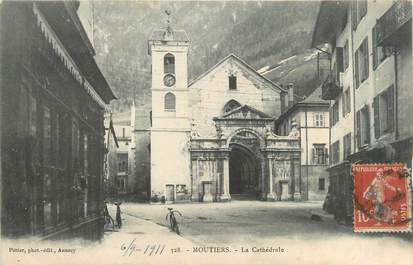 CPA FRANCE 73 "Moutiers, la cathédrale "