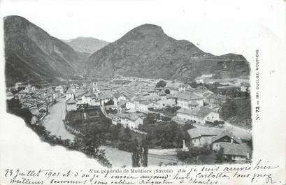 CPA FRANCE 73 "Moutiers, vue générale "