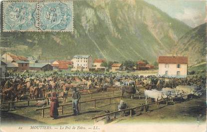 CPA FRANCE 73 "Moutiers, le Pré de Foire"