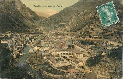 CPA FRANCE 73 "Moutiers, vue générale"