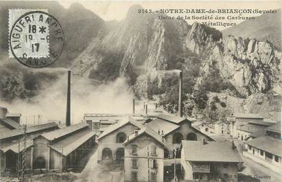 CPA FRANCE 73 "Notre Dame de Briançon, usine de la société des carbures métalliques"