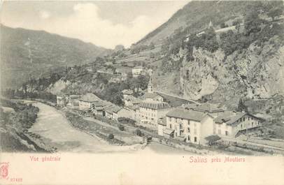 CPA FRANCE 73 "Salins près Moutiers, vue générale"