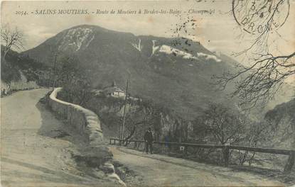 CPA FRANCE 73 "Salins Moutiers, route de Moutiers à Brides les Bains"