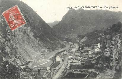 CPA FRANCE 73 "Salins Moutiers, vue générale"