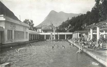 CPSM FRANCE 73 "Salins Les Thermes, la piscine"