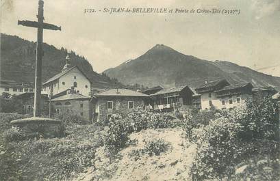 CPA FRANCE 73 "Saint Jean de Belleville et pointe de Crève tête"