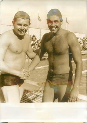 PHOTO DE PRESSE / THEME SPORT "Sénégal, Dakar, Natation, 1963, le 400m nage libre"