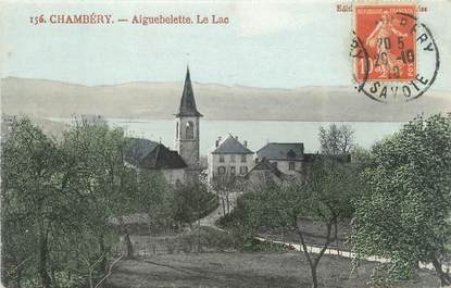 CPA FRANCE 73 "Aiguebelette, le lac "