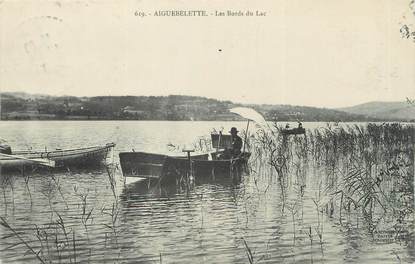 CPA FRANCE 73 "Aiguebelette, les bords du lac "