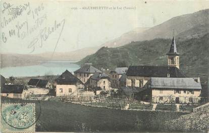 CPA FRANCE 73 "Aiguebelette et le lac"