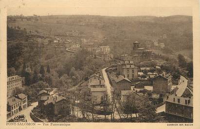 / CPA FRANCE 43 "Pont Salomon, vue panoramique "