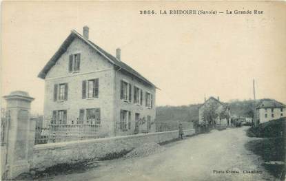 CPA FRANCE 73 "La Bridoire, la grande rue"