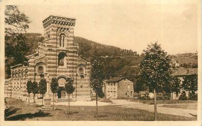 / CPA FRANCE 43 "Pont Salomon, l'église et la place"