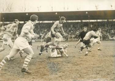 PHOTO ORIGINALE / PHOTO DE PRESSE / SPORT "Rugby, Stade Charletty, championnat de France, Equipe de Narbonne"