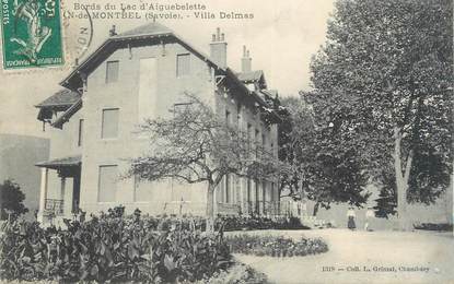 CPA FRANCE 73 "Saint Alban de Montbel, villa Delmas"