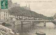 29 Finistere / CPA FRANCE 29 "Quimper, laveuses au confluent du Steir et de l'Odet"