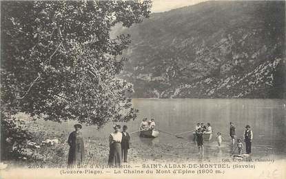 CPA FRANCE 73 "Saint Alban de Montbel, la chaine du Mont d'Epine"