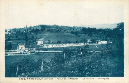 CPA FRANCE 73 "Saint Béron, route de la Bridoire"