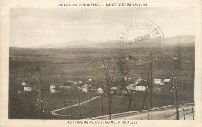 CPA FRANCE 73 "Saint Béron, la vallée du Guiers et les monts du Buguey"