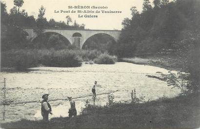 CPA FRANCE 73 "Saint Béron, le pont de Saint Albin de Vaulserre"