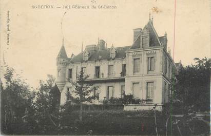 CPA FRANCE 73 "Saint Béron, Joli château de Saint Béron"