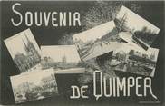 29 Finistere / CPA FRANCE 29 "Souvenir de Quimper"