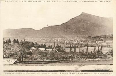 CPA FRANCE 73 "La Ravoire, restaurant de la Villette"