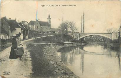 CPA FRANCE 73 "Chanaz et le canal de Savières"