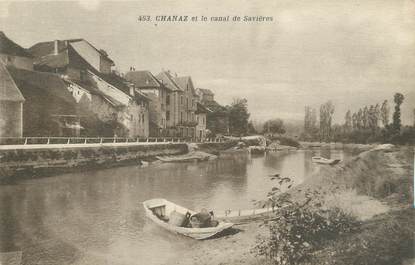 CPA FRANCE 73 "Chanaz et le canal de Savière"