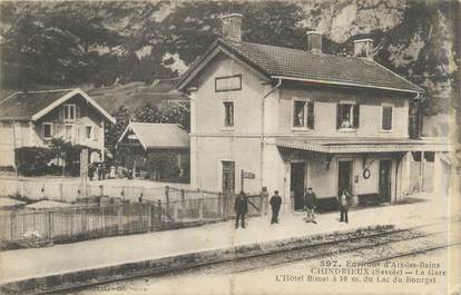 CPA FRANCE 73 "Chindrieux, la gare"