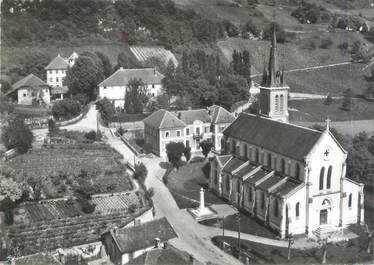 CPSM FRANCE 73 "Chindrieux, l'église et la mairie"