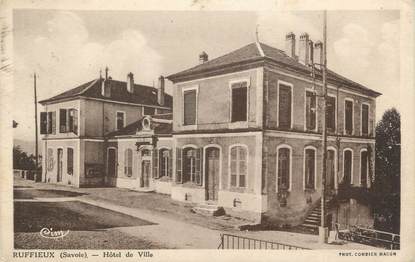 CPA FRANCE 73 "Ruffieux, hôtel de ville"