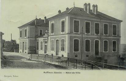 CPA FRANCE 73 "Ruffieux, hôtel de ville"