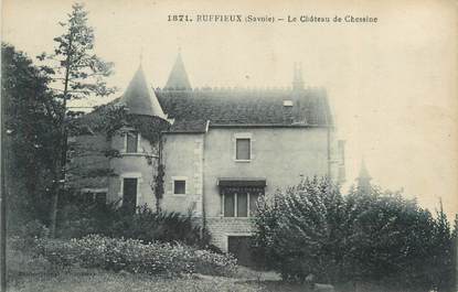 CPA FRANCE 73 "Ruffieux, le château de Chessine"