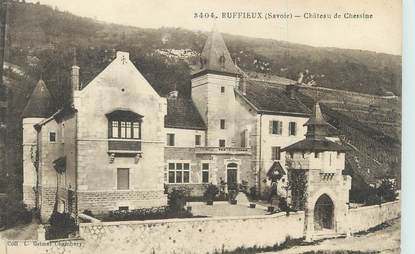 CPA FRANCE 73 "Ruffieux, château de Chessine"
