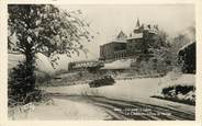 38 Isere / CPSM FRANCE 38 "Uriage, le château sous la neige"