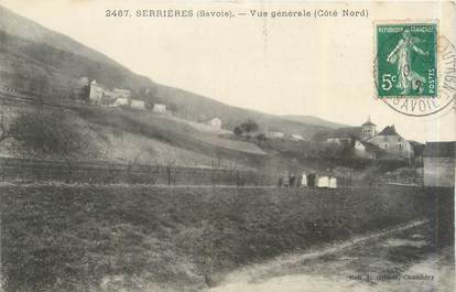 CPA FRANCE 73 "Serrières, vue générale"