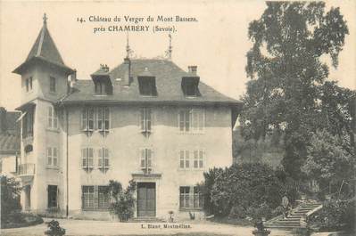 CPA FRANCE 73 "Château du verger du Mont Bassens"