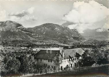 CPSM FRANCE 73 "Aérium Saint Louis du Mont, vue sur le massif des Bauges"