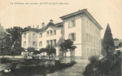 CPA FRANCE 73 "Saint Alban, le château de Leysse"