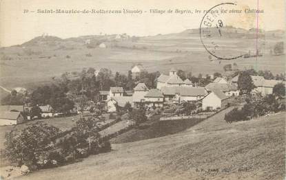 CPA FRANCE 73 "Saint Maurice de Rotherens, village de Beyrin, les ruines du vieux château"