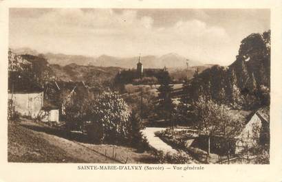 CPA FRANCE 73 "Saint Marie d'Alvey, vue générale" / USAGE TARDIF