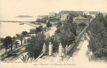 CPA FRANCE 83 "Bandol, Quartier du Château"