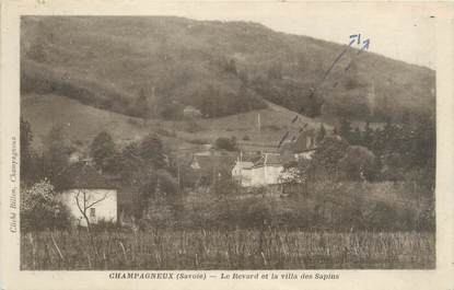 CPA FRANCE 73 "Champagneux, le revard et la villa des sapins"